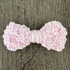 Handmade Blush Pink Hair Bow